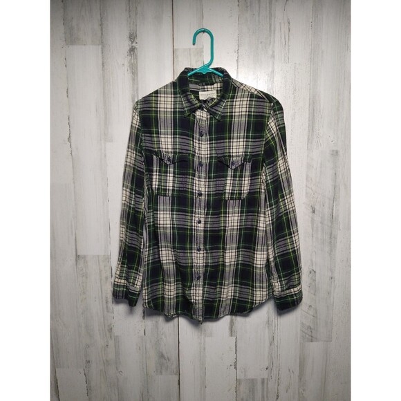Ralph Lauren Denim & Supply Women's Medium Long Sleeve Button Up Plaid... - Picture 1 of 7